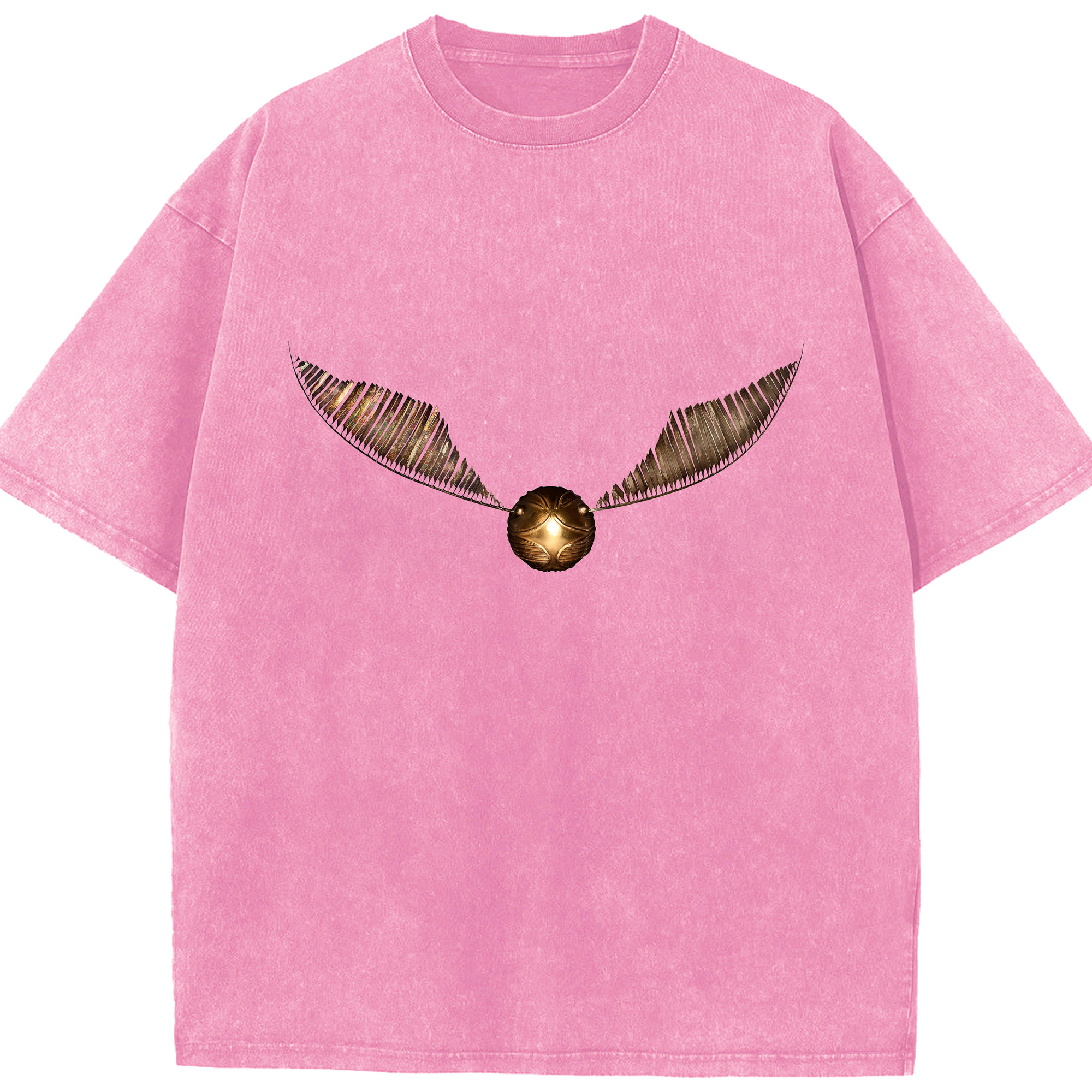 （画像用） Harry Potter ハリー・ポッターシリーズ 綿100% ヴィンテージ風 半袖Tシャツ（フロントプリント）